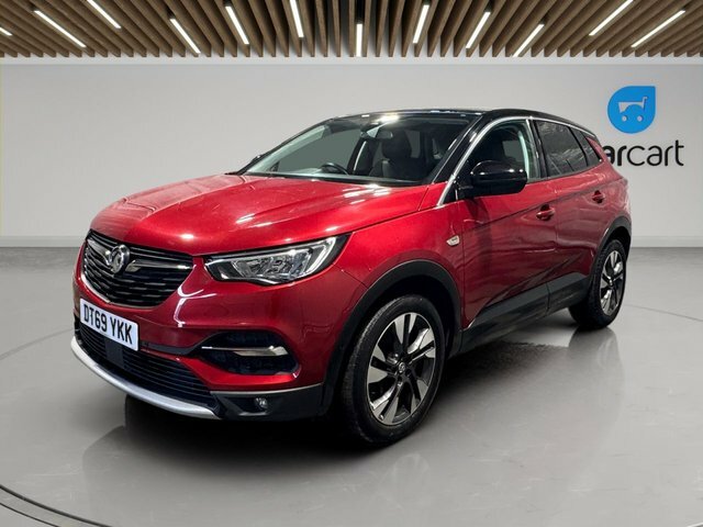 Vauxhall Grandland X Turbo Sri Nav Suv DT69YKK Red #3