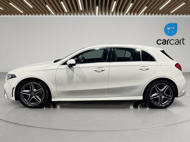 Mercedes-Benz A Class A200 Amg Line Executive YG68VLA White #4