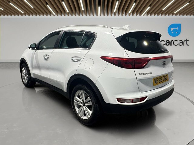 Kia Sportage Crdi 2 Suv MF68OGG White #5