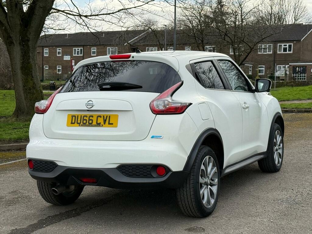 Nissan Juke 1.5 Dci Tekna Euro 6 Ss DU66CVL White #3