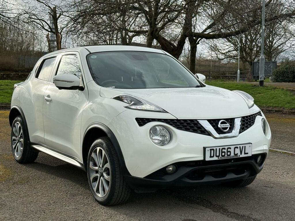 Nissan Juke 1.5 Dci Tekna Euro 6 Ss DU66CVL White #4