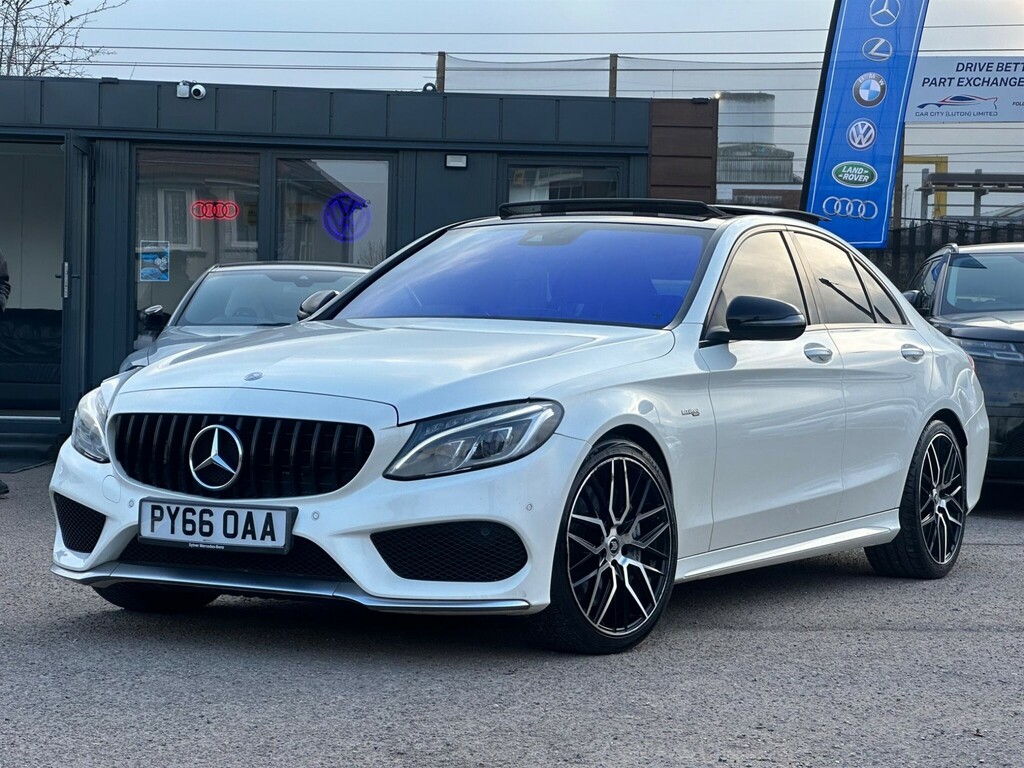 Mercedes-Benz C Class 3.0 V6 Amg Premium Plus G-tronic 4Matic Euro 6 PY66OAA White #3