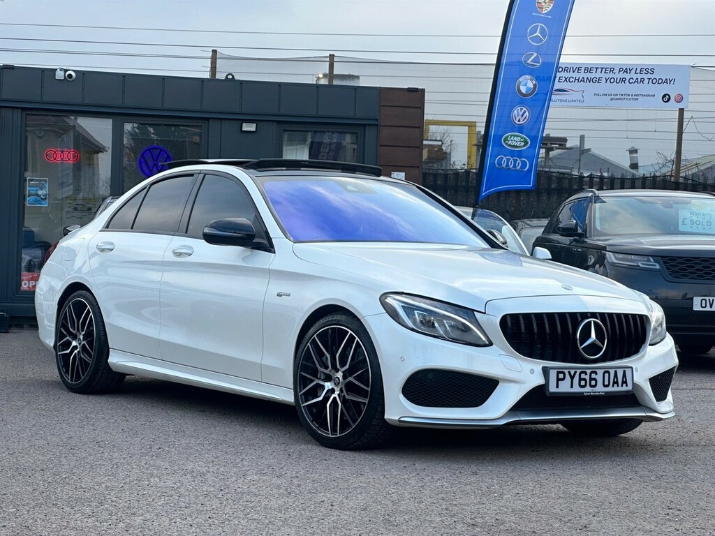 Mercedes-Benz C Class 3.0 V6 Amg Premium Plus G-tronic 4Matic Euro 6 PY66OAA White