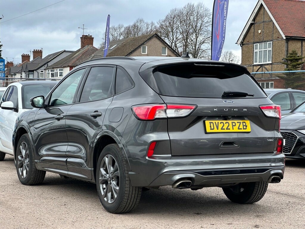 Ford Kuga 2.5 Ecoboost Duratec 14.4Kwh St-line Cvt Euro 6 S DV22PZB Grey #4