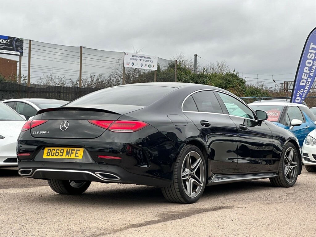Mercedes-Benz CLS 2.0 Cls300d Amg Line Coupe G-tronic Euro 6 Ss 4 Black #4