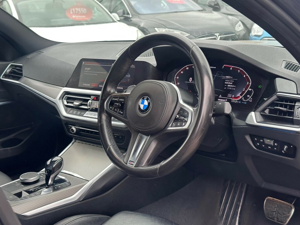 BMW 3 Series 2.0 12Kwh M Sport Euro 6 Ss PRZ7146 Grey #4