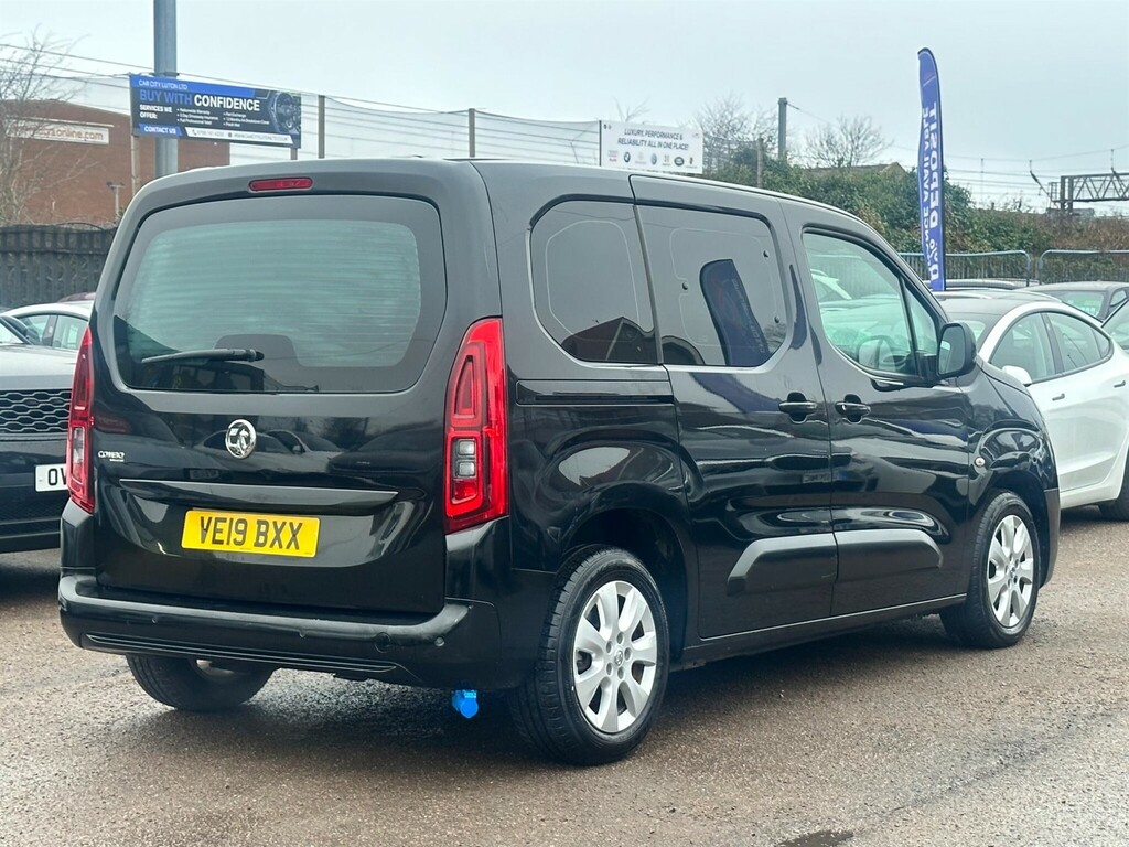 Vauxhall Combo Life 1.2 Turbo Energy Euro 6 Ss VE19BXX Black #5