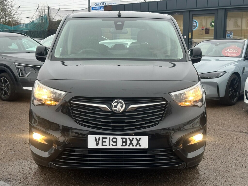 Vauxhall Combo Life 1.2 Turbo Energy Euro 6 Ss VE19BXX Black #2