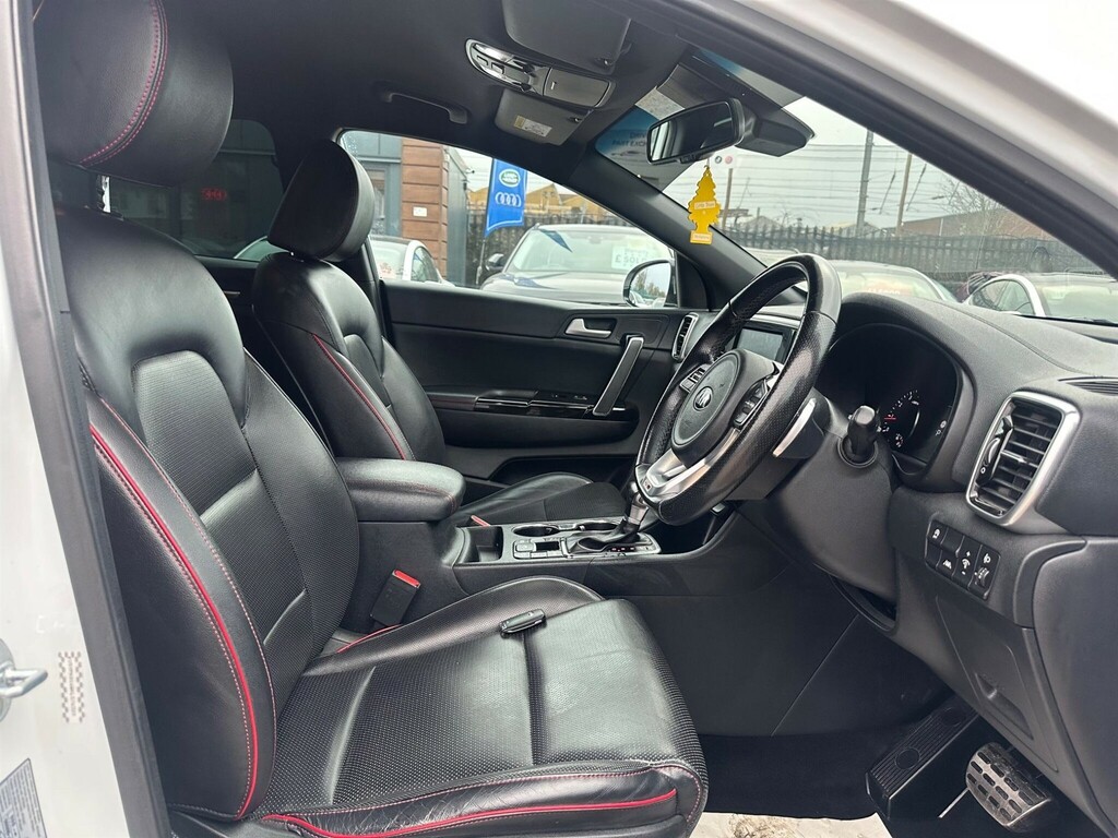 Kia Sportage 1.6 T-gdi Gt-line Dct Awd Euro 6 Ss FY68FDP White #6