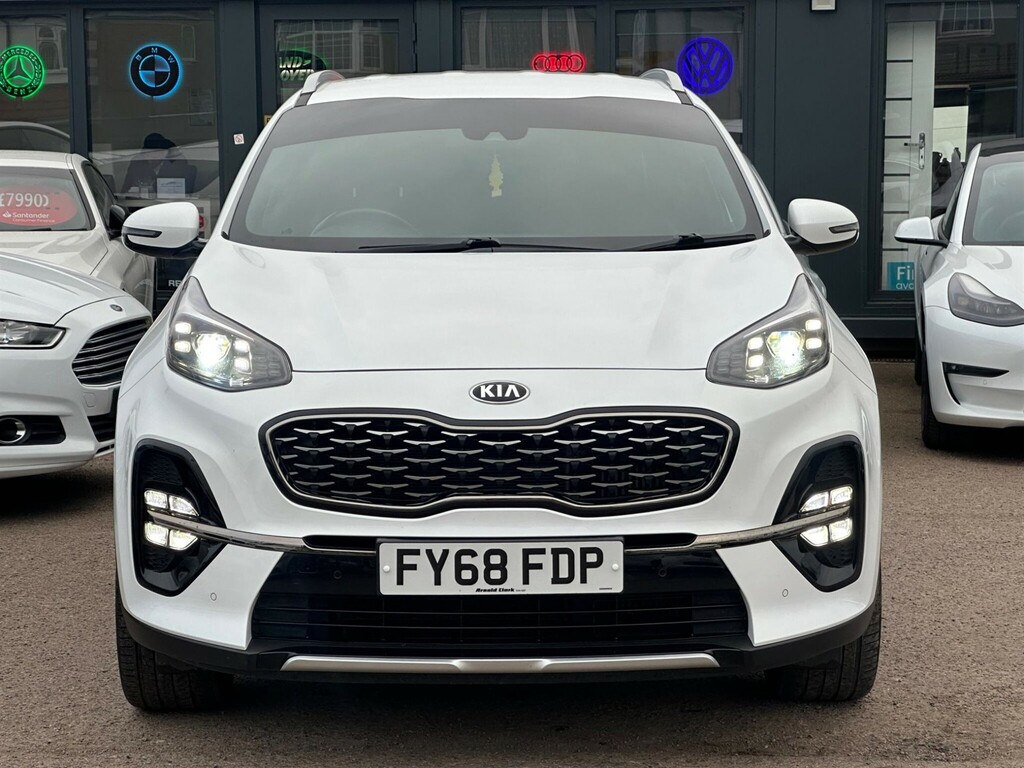 Kia Sportage 1.6 T-gdi Gt-line Dct Awd Euro 6 Ss FY68FDP White #2