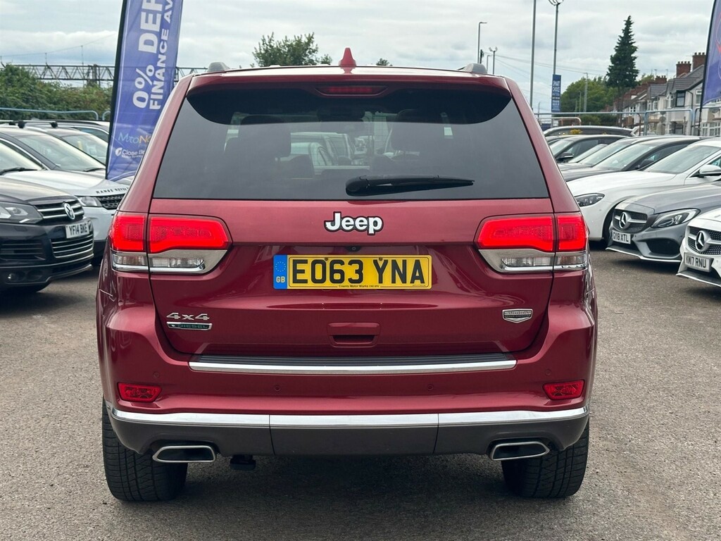 Jeep Grand Cherokee 3.0 V6 Crd Summit 4Wd Euro 5 Red #4
