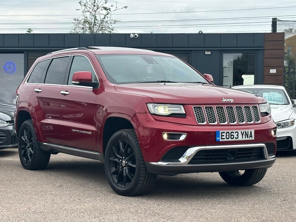 Jeep Grand Cherokee 3.0 V6 Crd Summit 4Wd Euro 5 Red