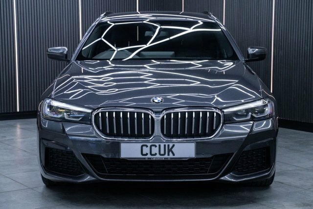 BMW 5 Series 2.0 520D Mht M Sport Touring Hybrid Ste LR71PZU Grey #2