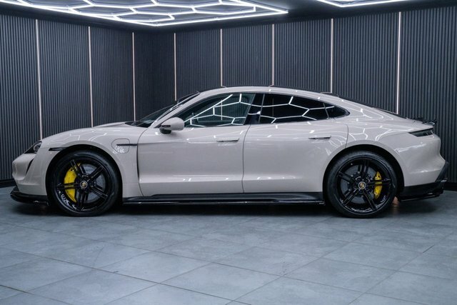 Porsche Taycan Performance Plus 93.4Kwh Turbo S Saloon Electr LX22AZF Beige #6