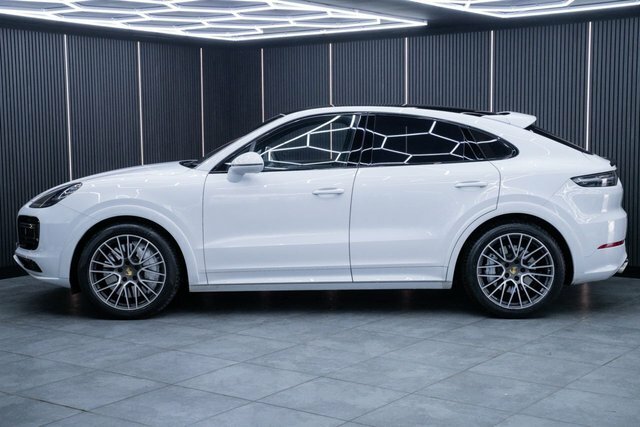 Porsche Cayenne 4.0T V8 Turbo Coupe Tiptronics 4Wd Euro White #6