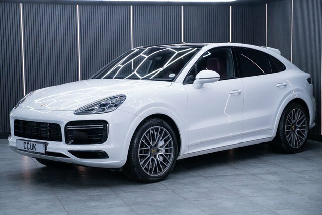 Porsche Cayenne 4.0T V8 Turbo Coupe Tiptronics 4Wd Euro White #3