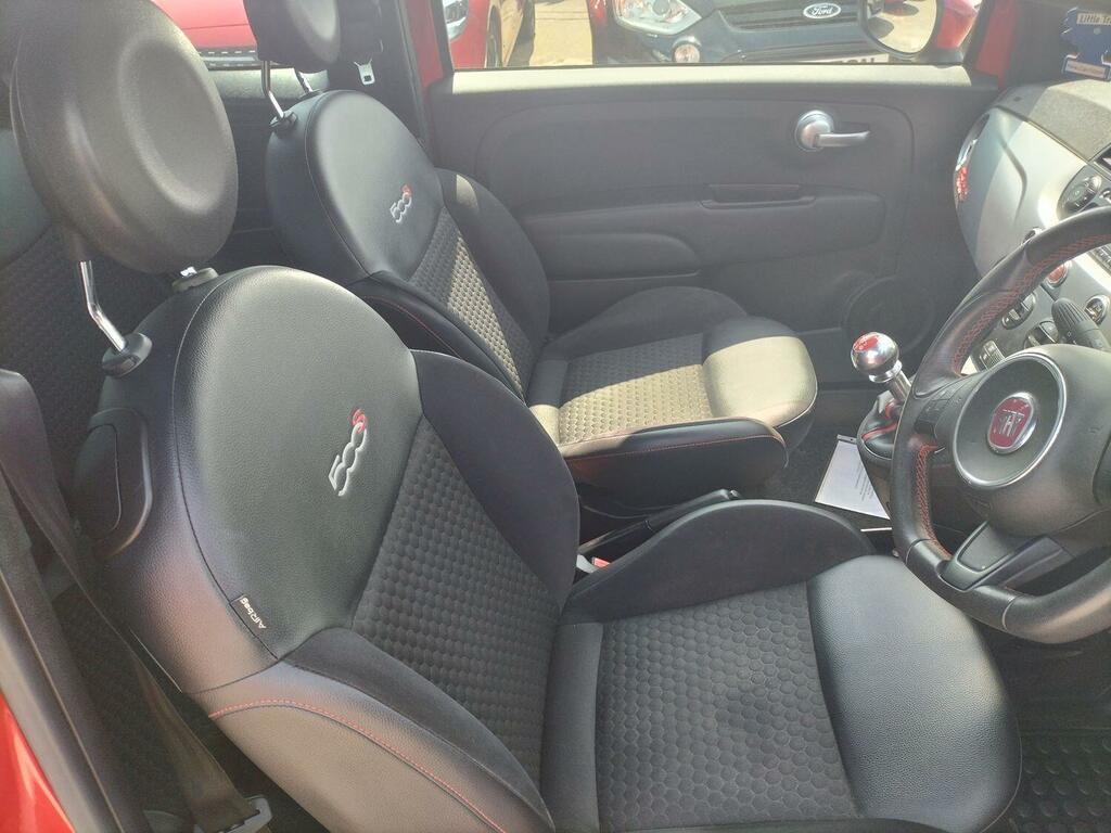 Fiat 500 Hatchback 0.9 500 Twinair 105Hp S 2014 Red #4
