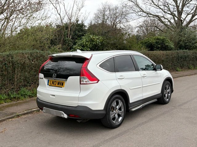 Honda Cr-V 2.0 I-vtec Ex Suv 4Wd Euro 5 155 LN13WNW White #4