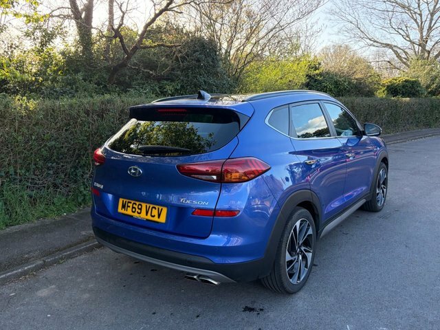 Hyundai Tucson 1.6 Crdi Mhev Premium Se Suv Hybrid Dct MF69VCV Blue #4