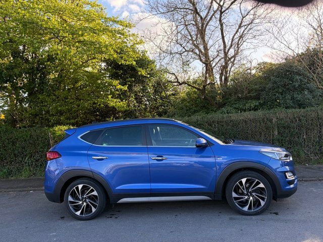 Hyundai Tucson 1.6 Crdi Mhev Premium Se Suv Hybrid Dct MF69VCV Blue #3