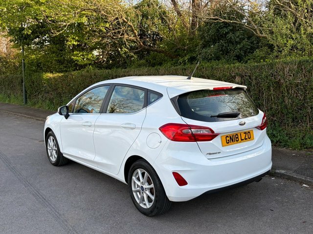 Ford Fiesta 1.1 Ti-vct Zetec Hatchback Euro GN18LZO White #5