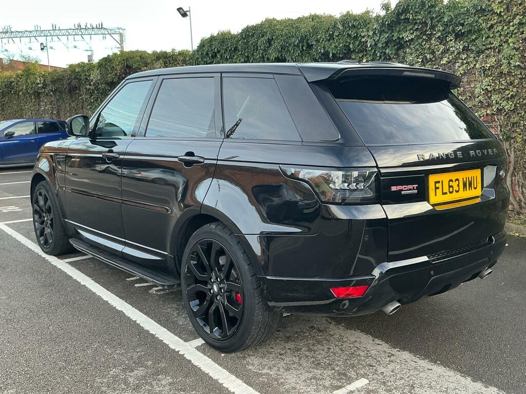 Land Rover Range Rover Sport 3.0 Sd V6 Hse 4Wd Euro 5 Ss FL63WWU Black #3