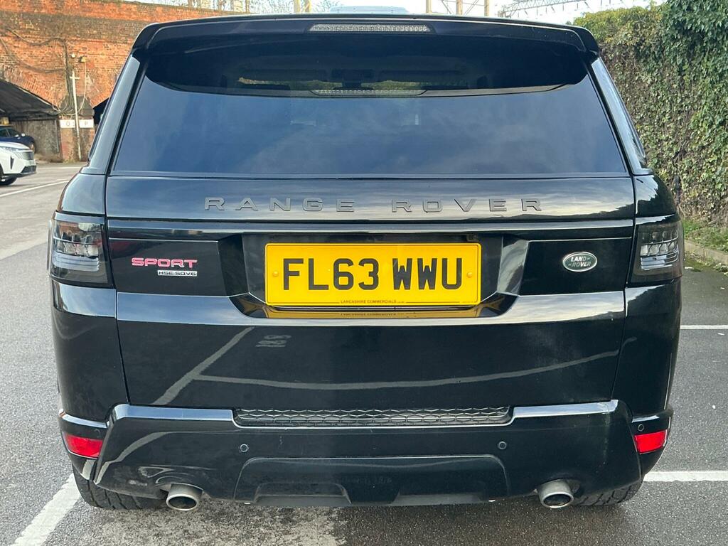 Land Rover Range Rover Sport 3.0 Sd V6 Hse 4Wd Euro 5 Ss FL63WWU Black #5