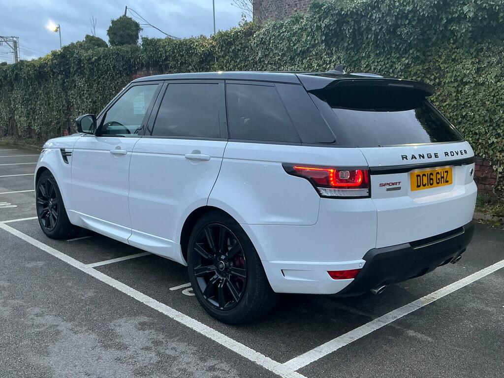 Land Rover Range Rover Sport 3.0 Sd V6 Dynamic 4Wd Euro 6 S DC16GHZ White #4