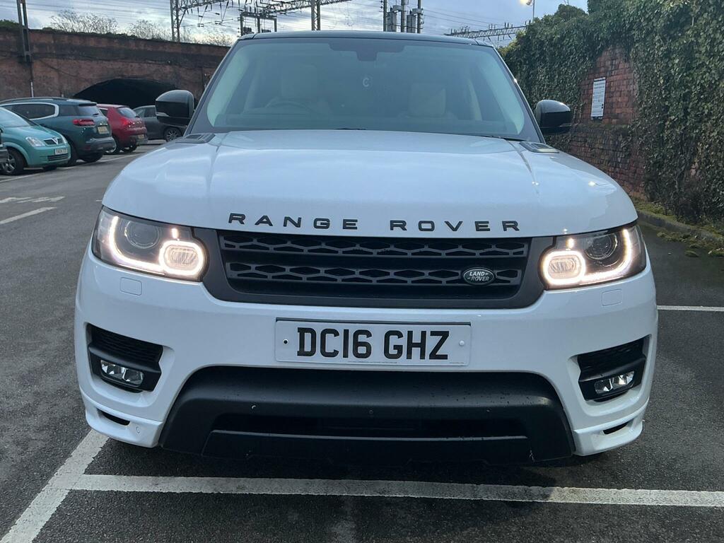 Land Rover Range Rover Sport 3.0 Sd V6 Dynamic 4Wd Euro 6 S DC16GHZ White #2