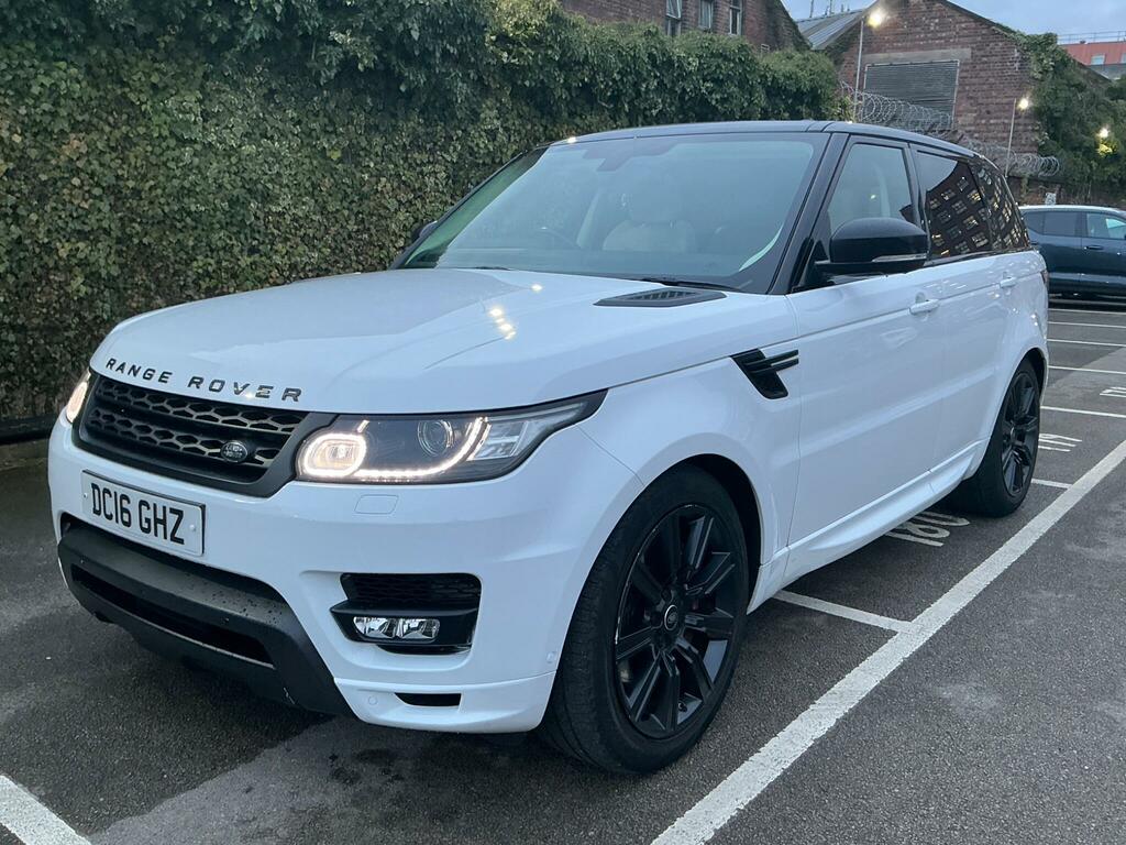 Land Rover Range Rover Sport 3.0 Sd V6 Dynamic 4Wd Euro 6 S DC16GHZ White #3