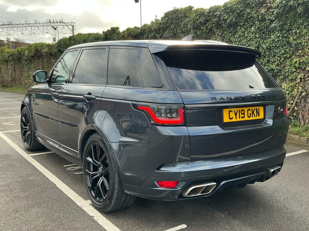 Land Rover Range Rover Sport 5.0 P575 V8 Svr 4Wd Euro 6 Ss CY19GKN Grey #4