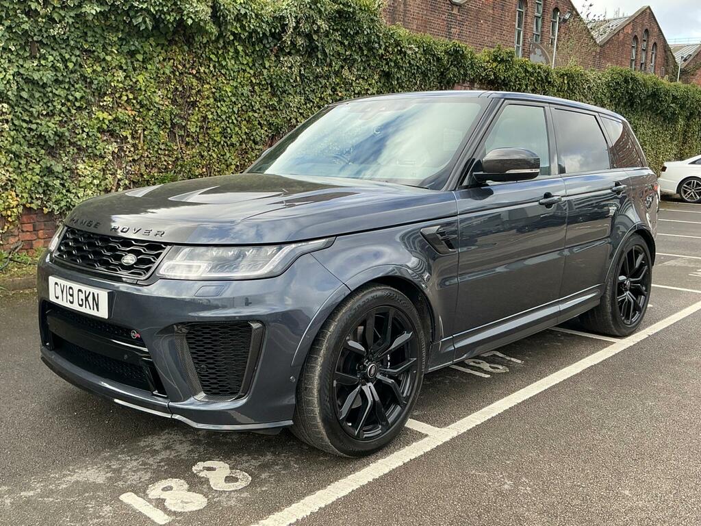Land Rover Range Rover Sport 5.0 P575 V8 Svr 4Wd Euro 6 Ss CY19GKN Grey #3