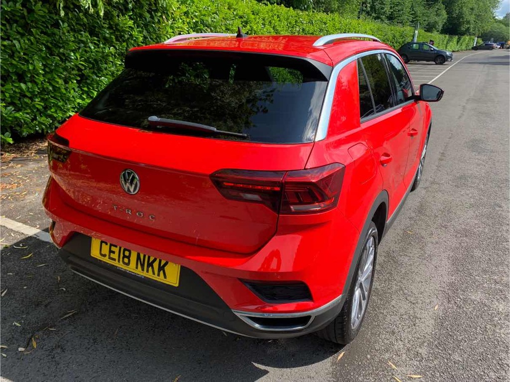 Volkswagen T-Roc 1.5 Tsi Evo CE18NKK Red #2