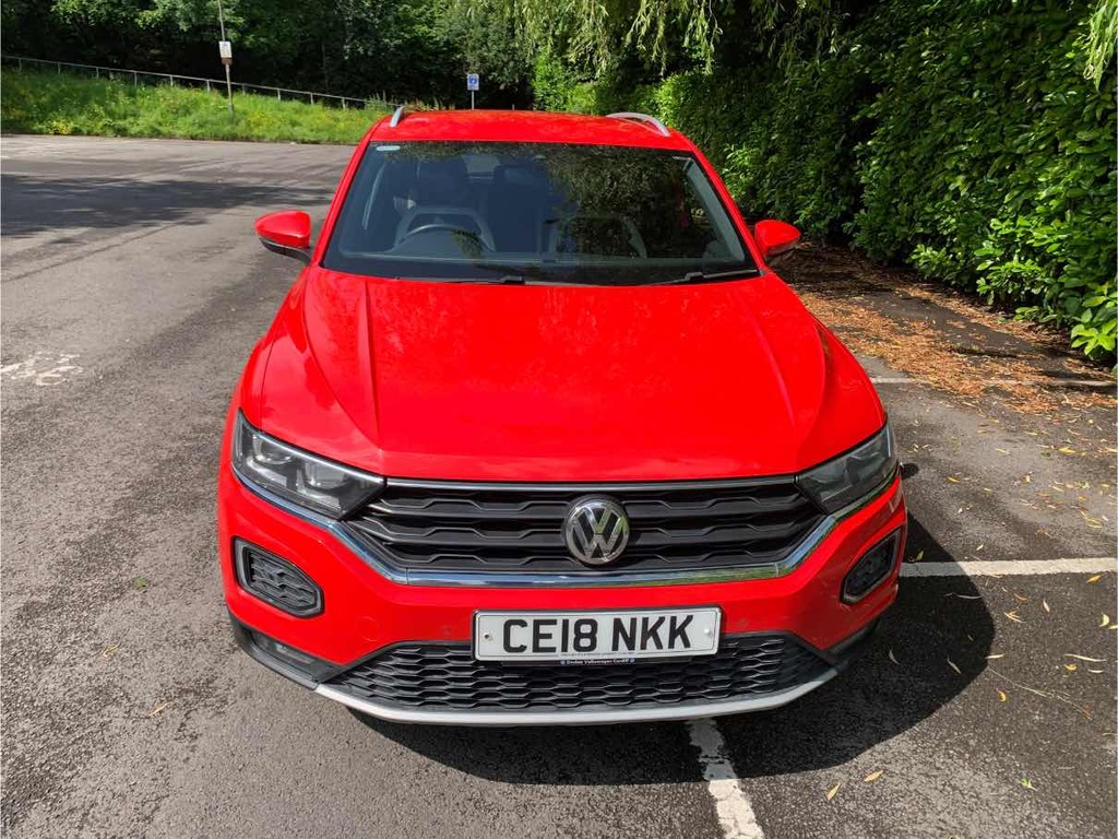 Volkswagen T-Roc 1.5 Tsi Evo CE18NKK Red #3