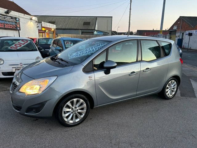 Vauxhall Meriva Active SP12LMU Silver #5