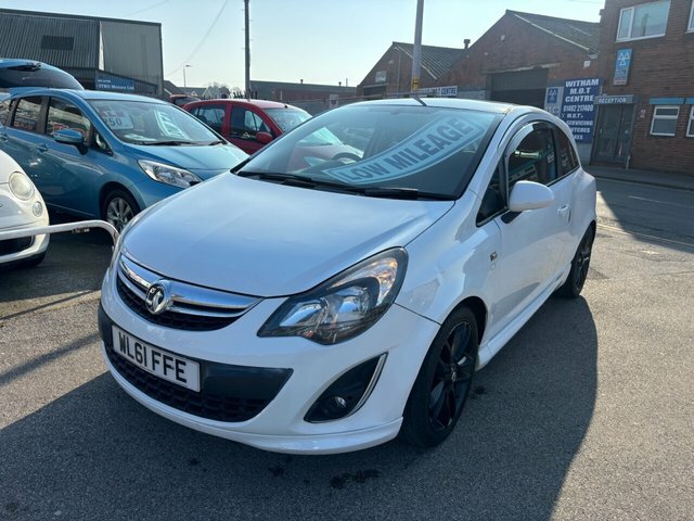 Vauxhall Corsa Hatchback WL61FFE White