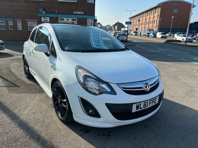 Vauxhall Corsa Hatchback WL61FFE White #3