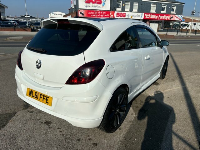 Vauxhall Corsa Hatchback WL61FFE White #6
