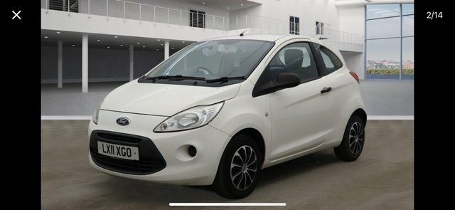 Ford KA Hatchback White