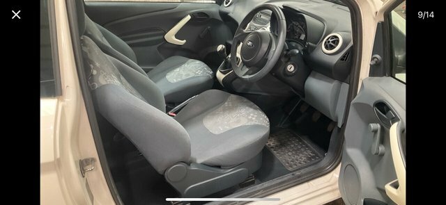 Ford KA Hatchback LX11XGO White #6