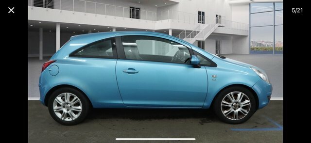 Vauxhall Corsa Hatchback LV60FON Blue #3