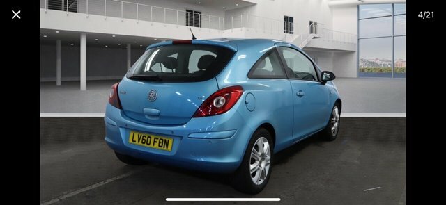 Vauxhall Corsa Hatchback LV60FON Blue #2