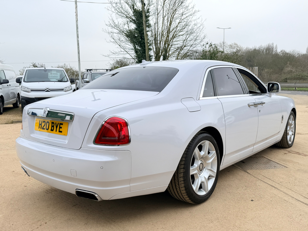 Rolls-Royce Ghost 6.6 V12 Saloon Euro 5 563 Bhp White #6