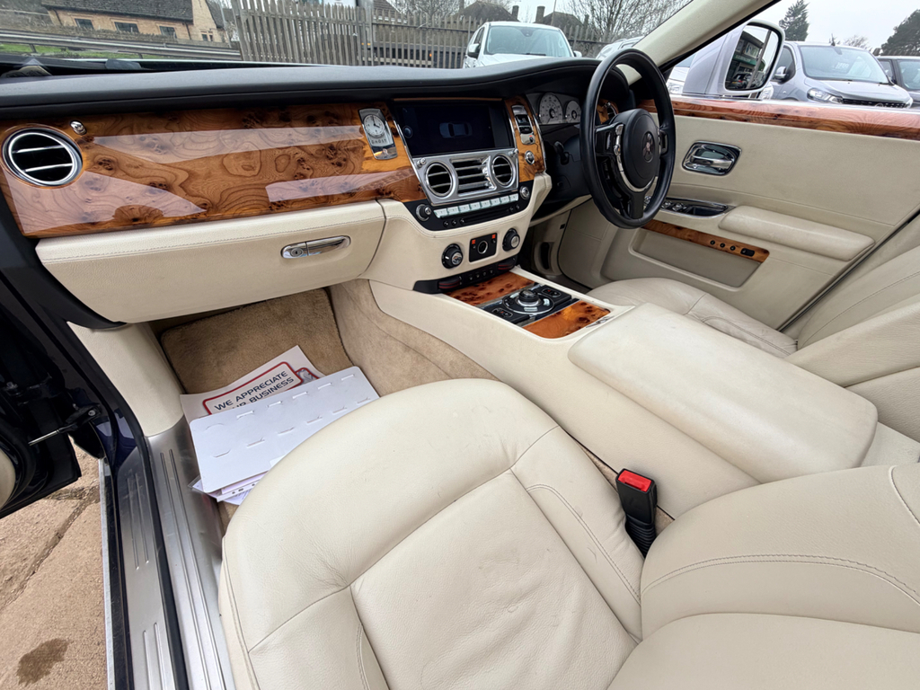 Rolls-Royce Ghost 6.6 V12 Saloon Euro 5 563 Bhp White #3