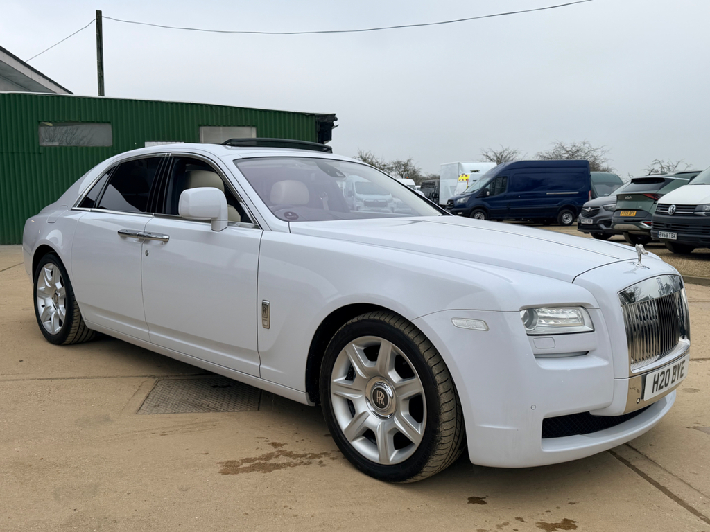 Rolls-Royce Ghost 6.6 V12 Saloon Euro 5 563 Bhp White #2
