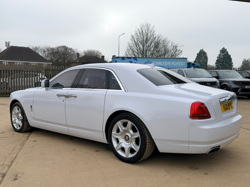 Rolls-Royce Ghost 6.6 V12 Saloon Euro 5 563 Bhp White #5