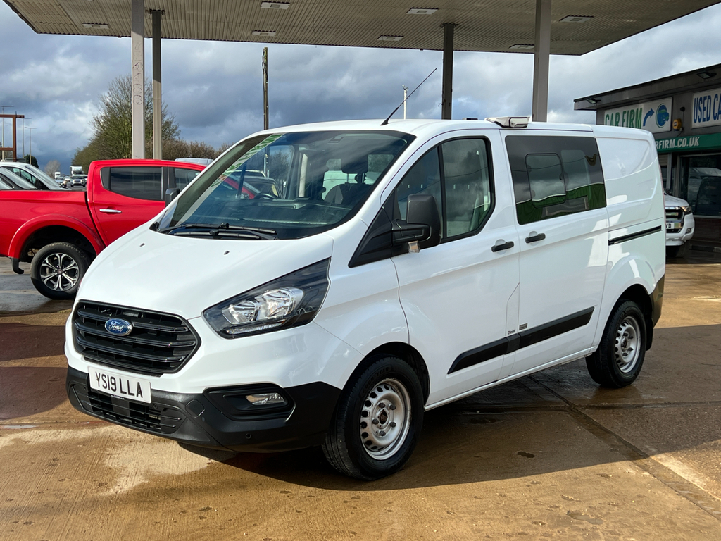 Ford Transit Custom 2.0 320 Ecoblue Crew Van Double Cab Man YS19LLA White #5
