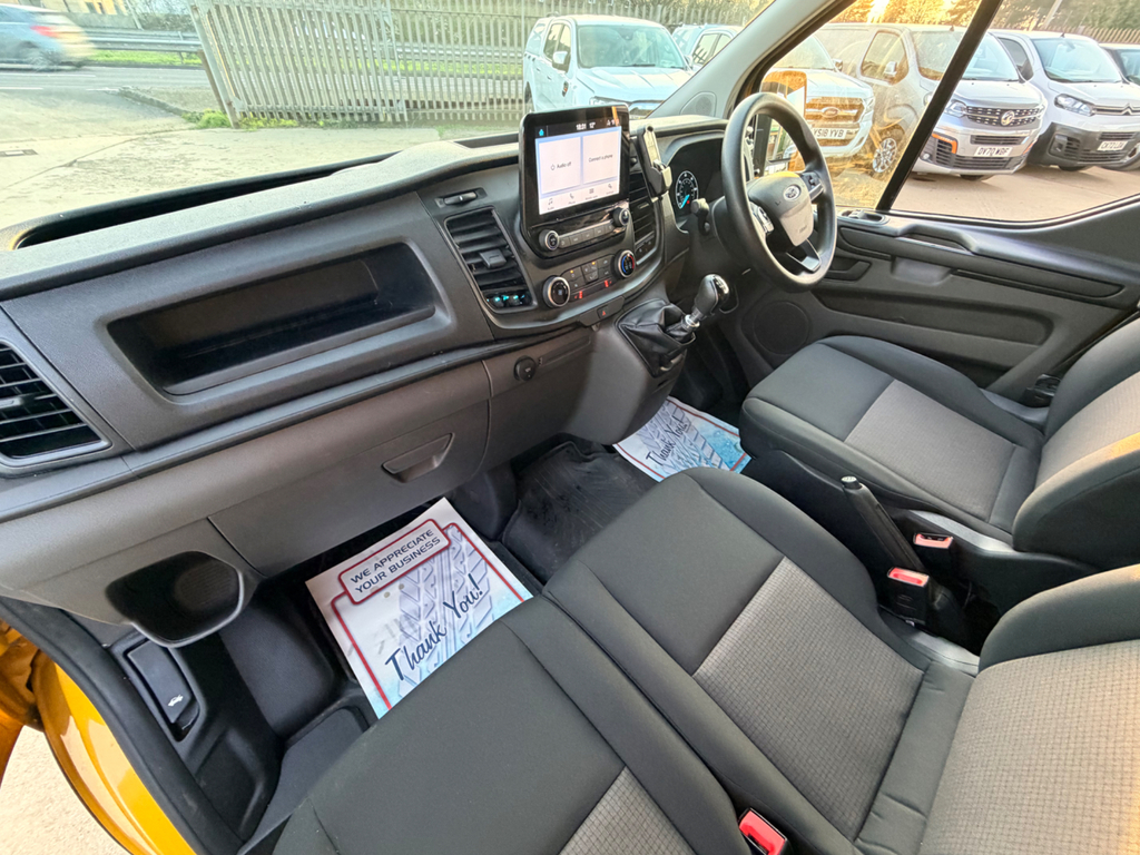 Ford Transit Custom 2.0 340 Ecoblue Leader Panel Van LB22KHX Yellow #3