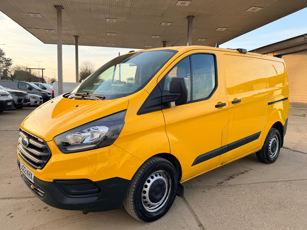 Ford Transit Custom 2.0 340 Ecoblue Leader Panel Van Yellow