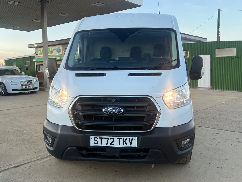 Ford Transit Custom 2.0 350 Ecoblue Trend Panel Van ST72TKV White #6